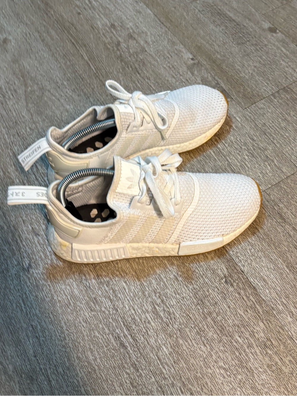 ADIDAS NMD 1 MENS WHITE SNEAKERS SIZE 7